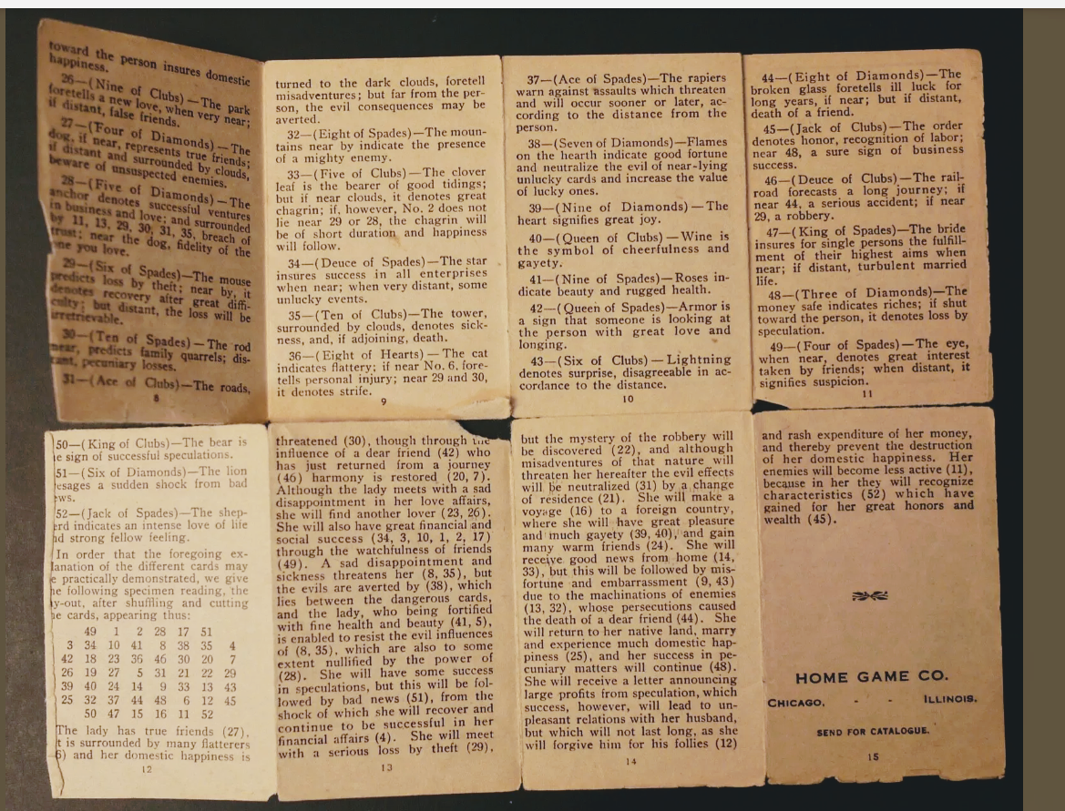 Reading Fortune Telling Cards A Romani Approach